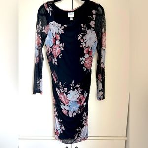 Winter maternity dress, size 6-8